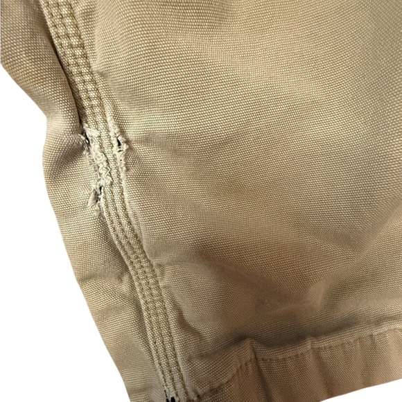 Carhartt Men's Khaki flannel lined pants BN 3342-M - Picture 4 of 7